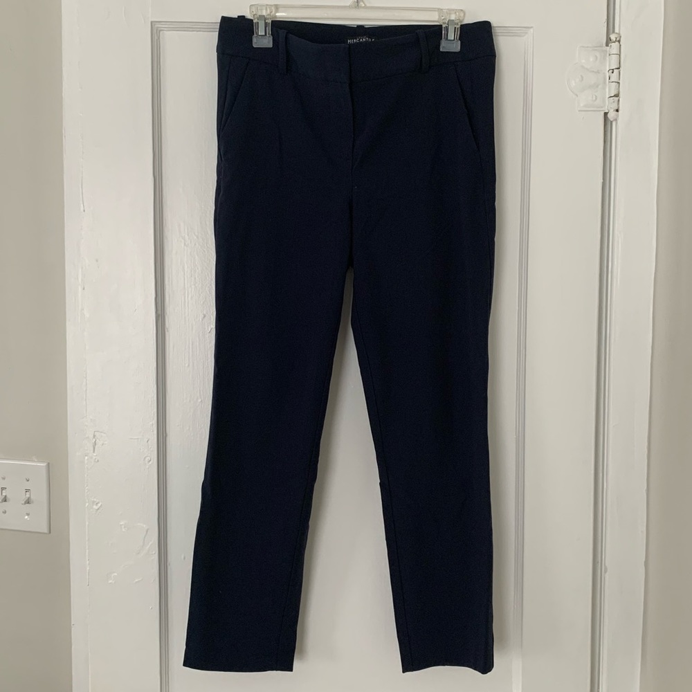 J Crew Mercantile Women’s Navy Trousers
